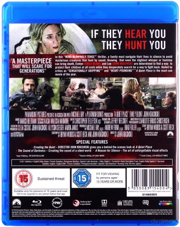 A Quiet Place (Ciche miejsce) [Blu-Ray]