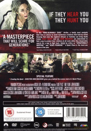 A Quiet Place (Ciche miejsce) [DVD]