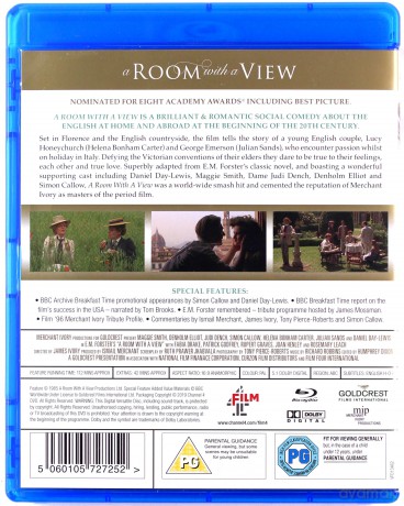 A Room With A View (Pokój z widokiem) [Blu-Ray]