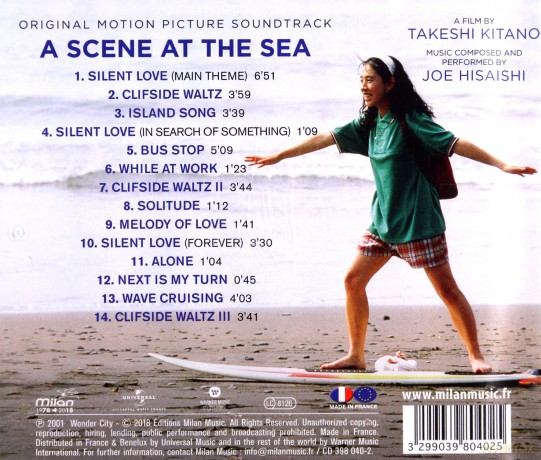 Joe Hisaishi: A Scene At The Sea soundtrack [CD]