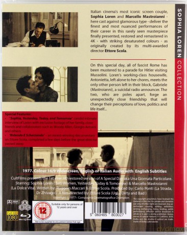 A Special Day Aka Una Giornata Particolare (Szczególny dzień) [Blu-Ray]