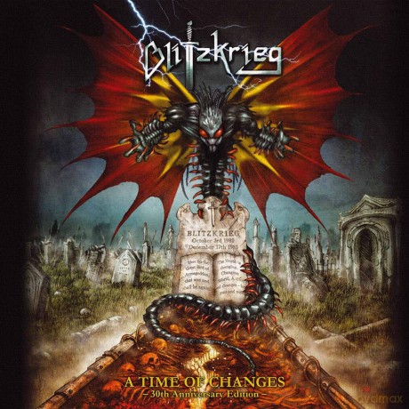 Blitzkrieg: A Time Of Changes 30th Anniversary Edition (Gold Vinyl) [Winyl]