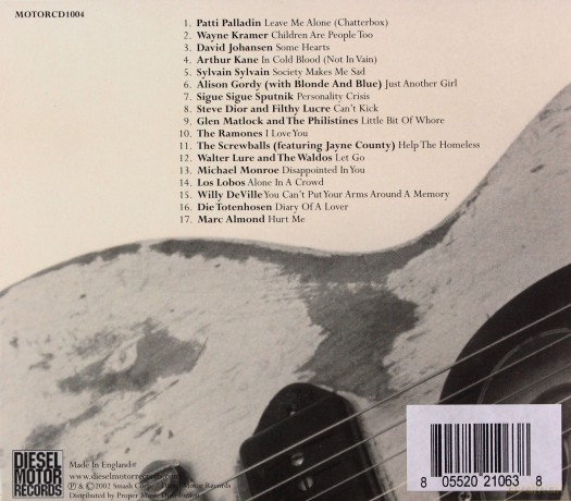 A Tribute To Johnny Thunders: I Only Wrote This Song For You [CD]
