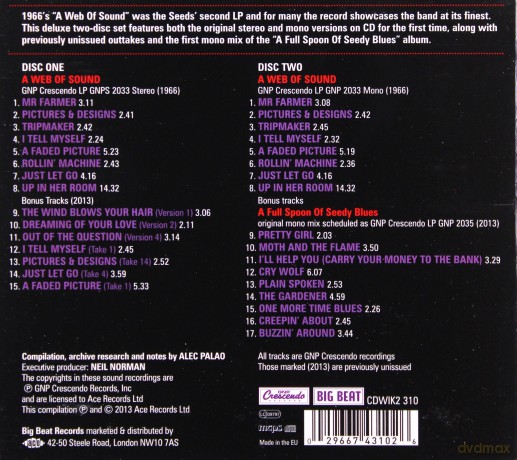 Seeds: A Web Of Sound [2CD]