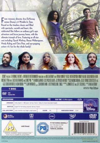 A Wrinkle In Time (Pułapka czasu) [DVD]