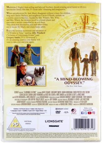 A Wrinkle in Time (2004) (Pułapka czasu) [DVD]
