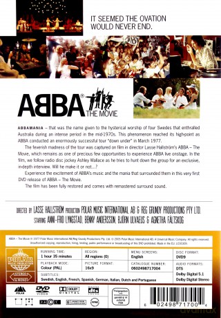 ABBA: ABBA The Movie (ABBA: Film) [DVD]