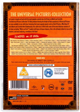 Abbott Costello Box Set 25 Titles [13DVD]
