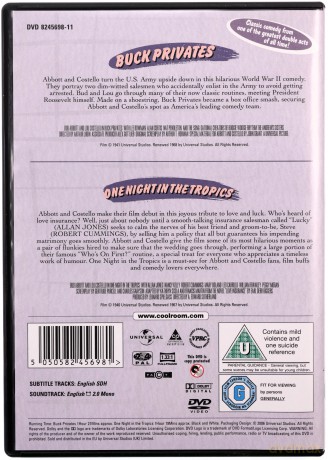 Abbott Costello Box Set 25 Titles [13DVD]