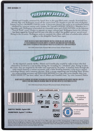Abbott Costello Box Set 25 Titles [13DVD]