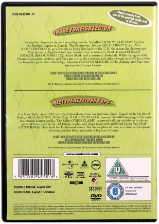 Abbott Costello Box Set 25 Titles [13DVD]