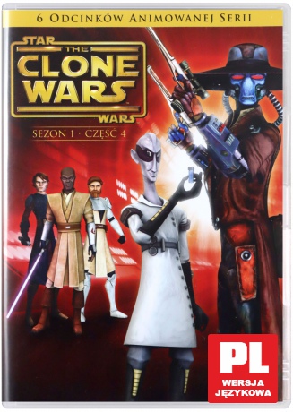 Gwiezdne Wojny: Wojny Klonów sezon 1 odcinki 17-22 (Star Wars) [DVD]