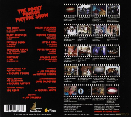 Absolute Treasures - The Rocky Horror Picture Show soundtrack [CD]