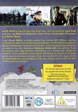 Aces High (Asy przestworzy) [DVD]