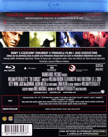 Egzorcysta rozszerzona wersja reżyserska [Blu-Ray]