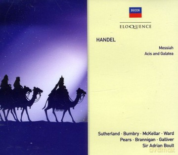 Sutherland/Pears/St.Anthony Si: Acis And Galatea. Messiah [CD]