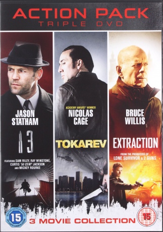 Action Triple (Tokarev Thirteen Extraction) (Tokarev. Zabójca z przeszłości / 13 / Ocalenie) [DVD]