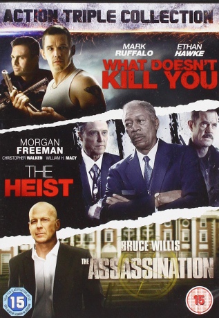 Action Triple: Wdky/Ass/Heist (Szkoła zgorszenia / Co cię nie zabije / The Maiden Heist) [DVD]