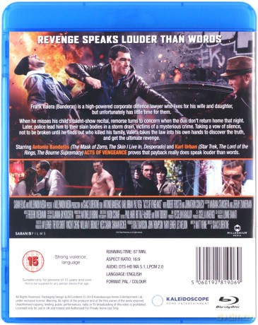 Acts of Vengeance [Blu-Ray]