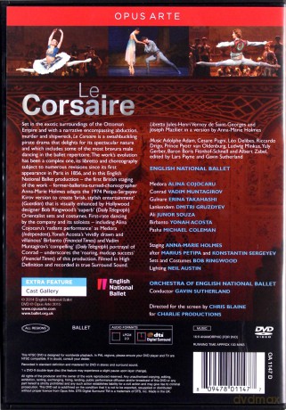 English National Ballet: Adamle Corsaire [DVD]