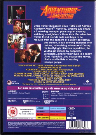 Adventures In Babysitting (Zwariowana noc) [DVD]