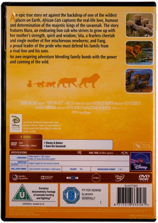 African Cats (Afrykańskie koty) [DVD]
