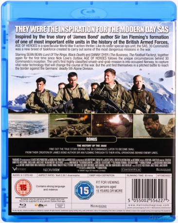 Age of Heroes (Czas bohaterów) [Blu-Ray]