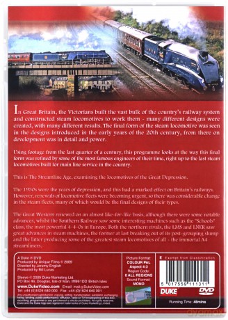 Ages Of Steam The Streamline Age [DVD]