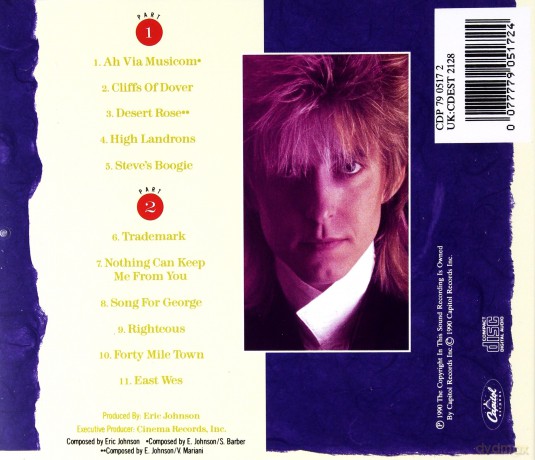 Eric Johnson: Ah Via Musicom [CD]