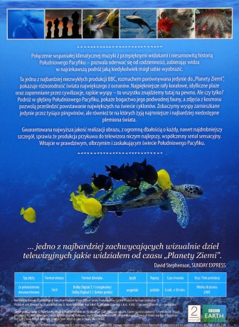 Najpiękniejsze Oceany: Południowy Pacyfik [2DVD]