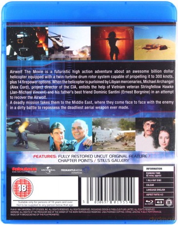 Airwolf The Movie (Powietrzny wilk) [Blu-Ray]
