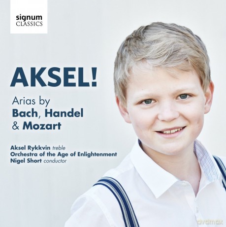 Aksel Rykkvin & Orchestra Of The Age Of Enlightenment: Aksel! Arias By Bach. Handel And Mozart [CD]