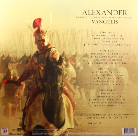 Alexander soundtrack (Red Vinyl) (Vangelis) [2xWinyl]