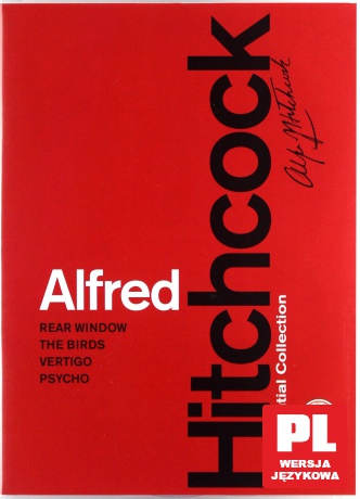 Alfred Hitchcock Essential Collection: Rear Window / The Birds / Vertigo / Psychoza [4DVD]