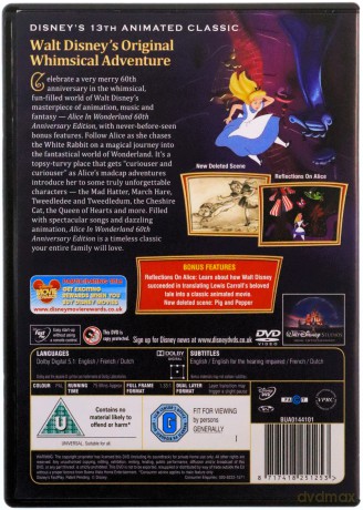 Alice In Wonderland (Alicja w Krainie Czarów) [DVD]