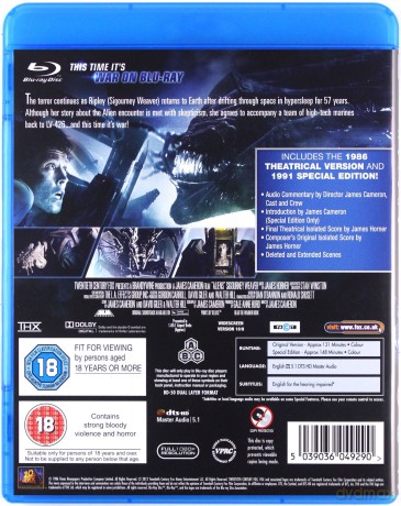 Aliens (Obcy - decydujące starcie) [Blu-Ray]