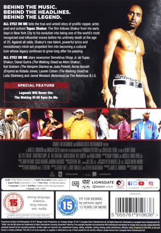 All Eyez On Me [DVD]