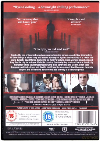 All Good Things (Wszystko, co dobre) [DVD]