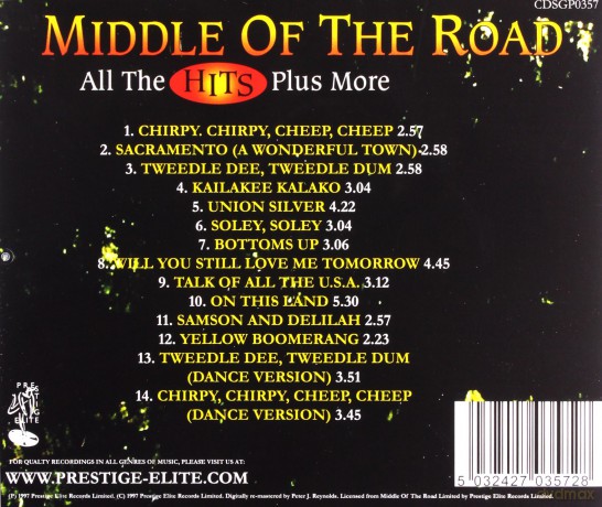 Middle Of The Road: All The Hits Plus More [CD]