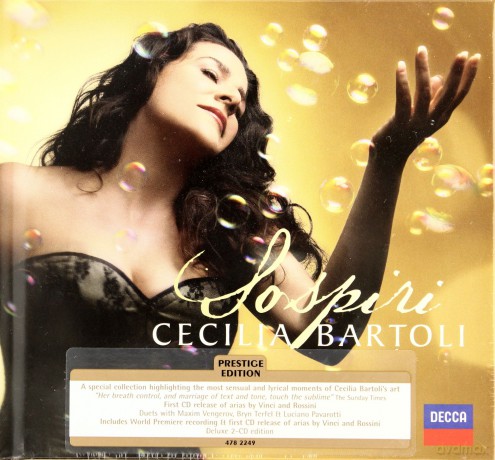 Cecilia Bartoli: Sospiri Prestige Edition (digipack) [2CD]