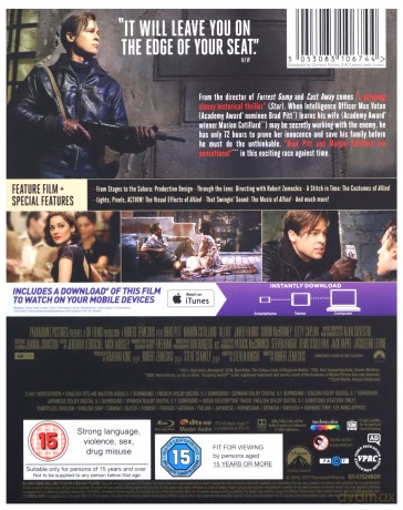 Allied (Sprzymierzeni) [Blu-Ray]
