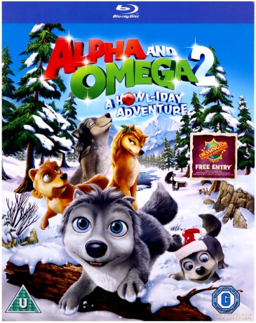 Alpha And Omega 2 A Howliday Adventure (Zakochany wilczek 2: Świąteczna przygoda) [Blu-Ray]