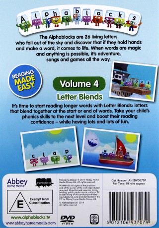 Alphablocks Volume 4 [DVD]