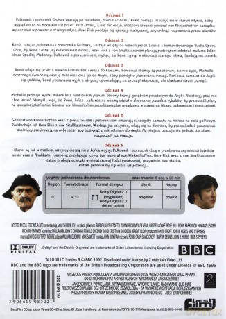 Allo Allo! sezon 9 odc. 1-6 (BBC) [DVD]