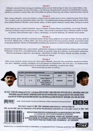 Allo Allo! sezon 9 odc. 1-6 (BBC) [DVD]
