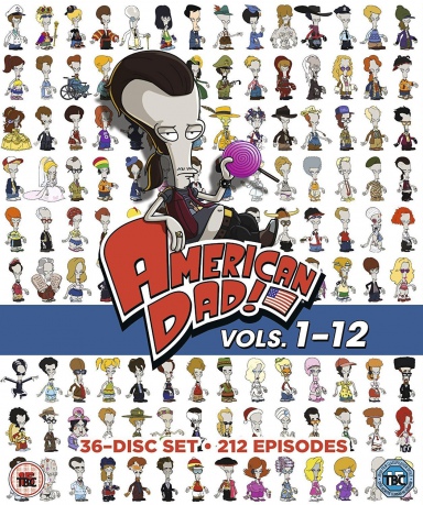 American Dad Volume 1-12 [DVD]