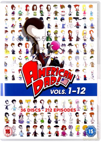 American Dad Volume 1-12 [DVD]