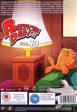 American Dad! Season 13 (Amerykański tata) [3DVD]