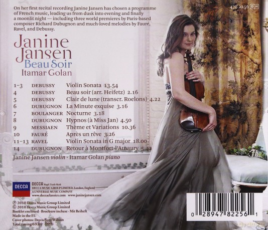 Jansen Janine: Beau Soir [CD]