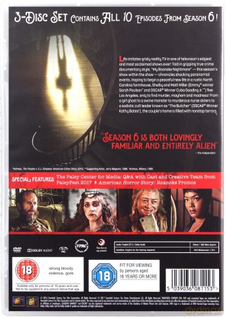American Horror Story Season 6: Roanoke [DVD]